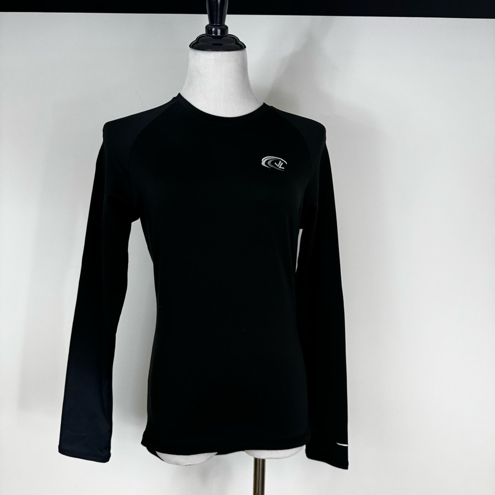 JL Racing Long Sleeve Performance Tops (2-shirt bundle)Blue & Black Size Medium - Picture 9 of 14